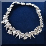 J19. Tiffany &ampl Co. sterling silver necklace. 